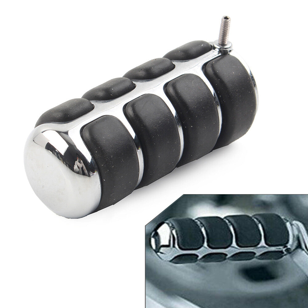 Gear Shift Brake Lever Peg Toe Heel Pedal Cover Round Fit for Yamaha V-Star Raider