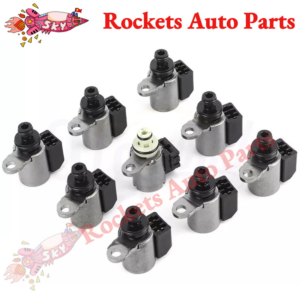 9pcs Automatic Transmission Solenoid kit for Nissan for Infiniti JR710E RE7R01A