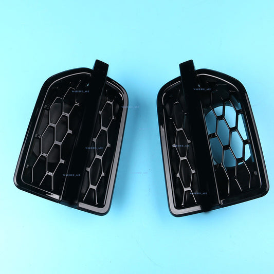 RL Side Grille Air Intake Fender Vents In Gloss Black for Land Rover LR4