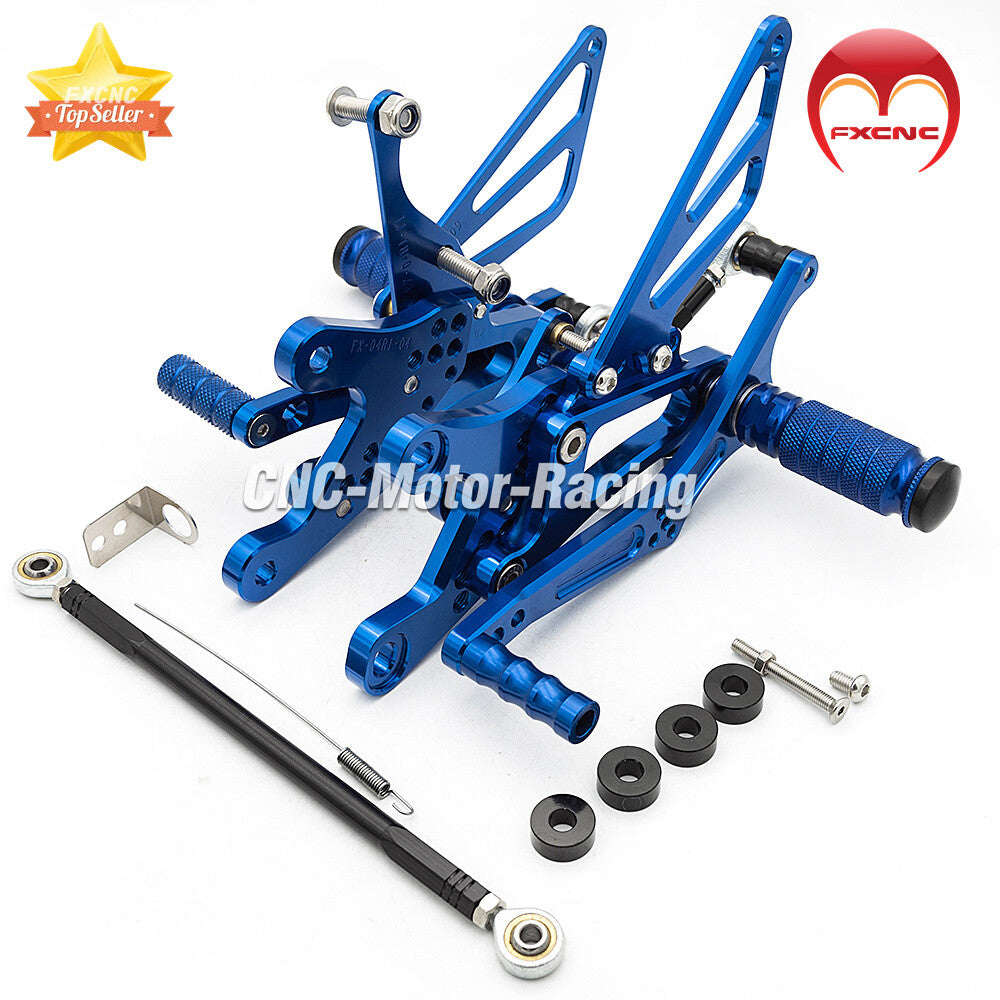 Suitable for Yamaha YZF R6 1999-2000 2001 2002 CNC geared footrest pedal GP
