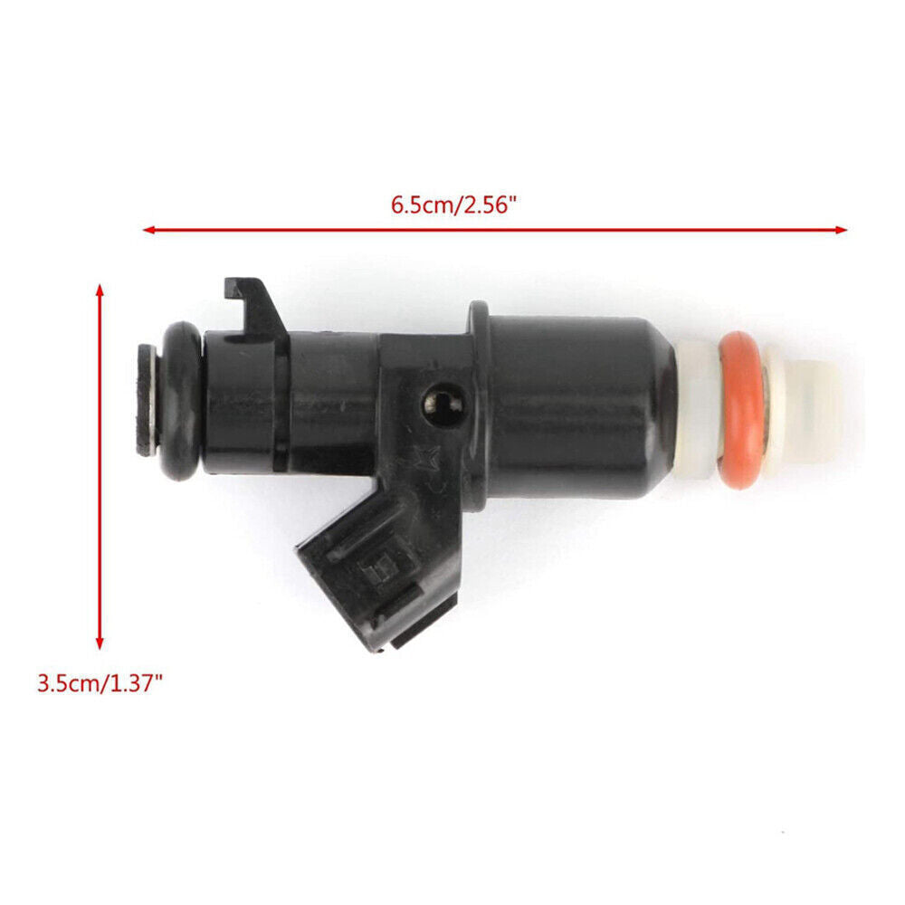 4-pack of new 16450-RNA-A01 fuel injectors for Honda Fit (2009-2013) and for Civic (2006-2011).