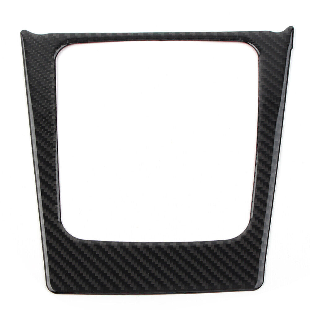 for Subaru Forester 2013-2018 2017 2016 Gear Shift Panel Frame Trim Carbon Fiber
