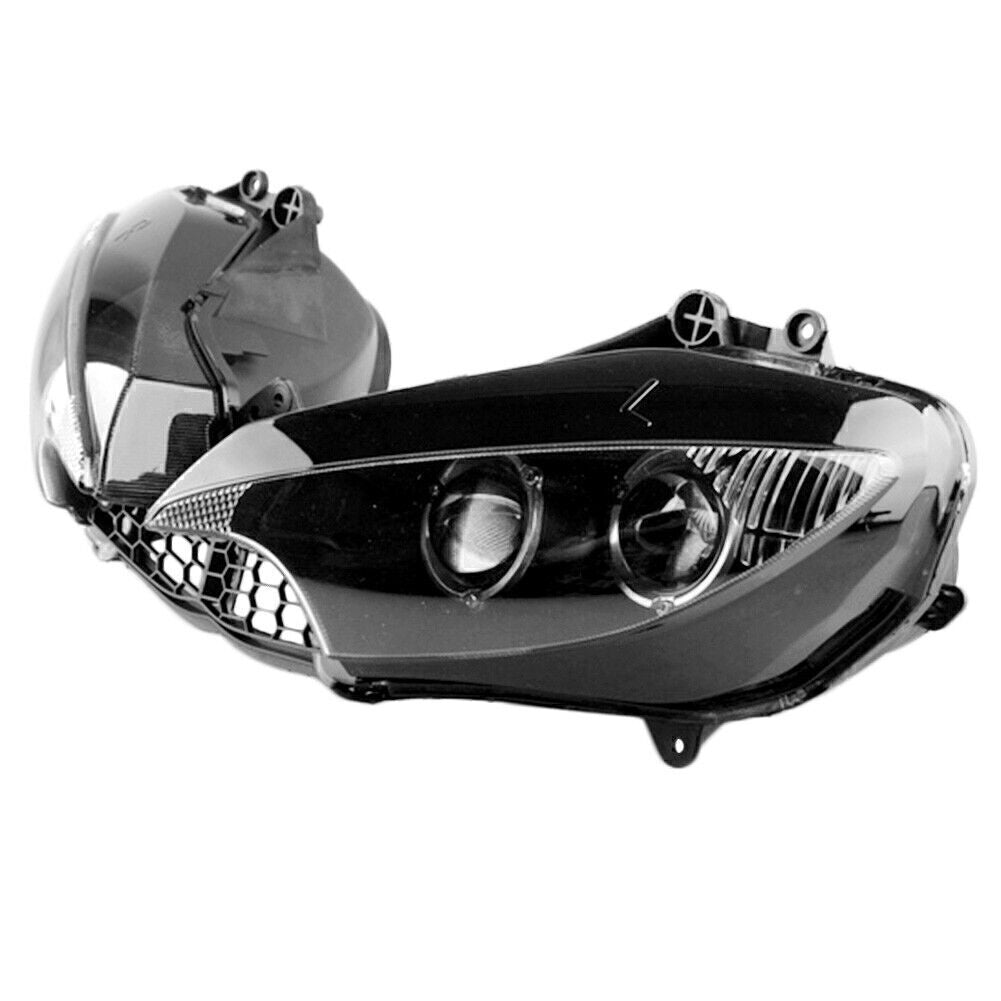 Front Head Light Lamp Headlamp Assembly Clear Lens Fit for Yamaha YZF 600 R6 R6S