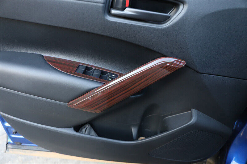 for Toyota for Corolla Cross 22-24 2P Peach Wood Interior Door Armrest Strip Trim
