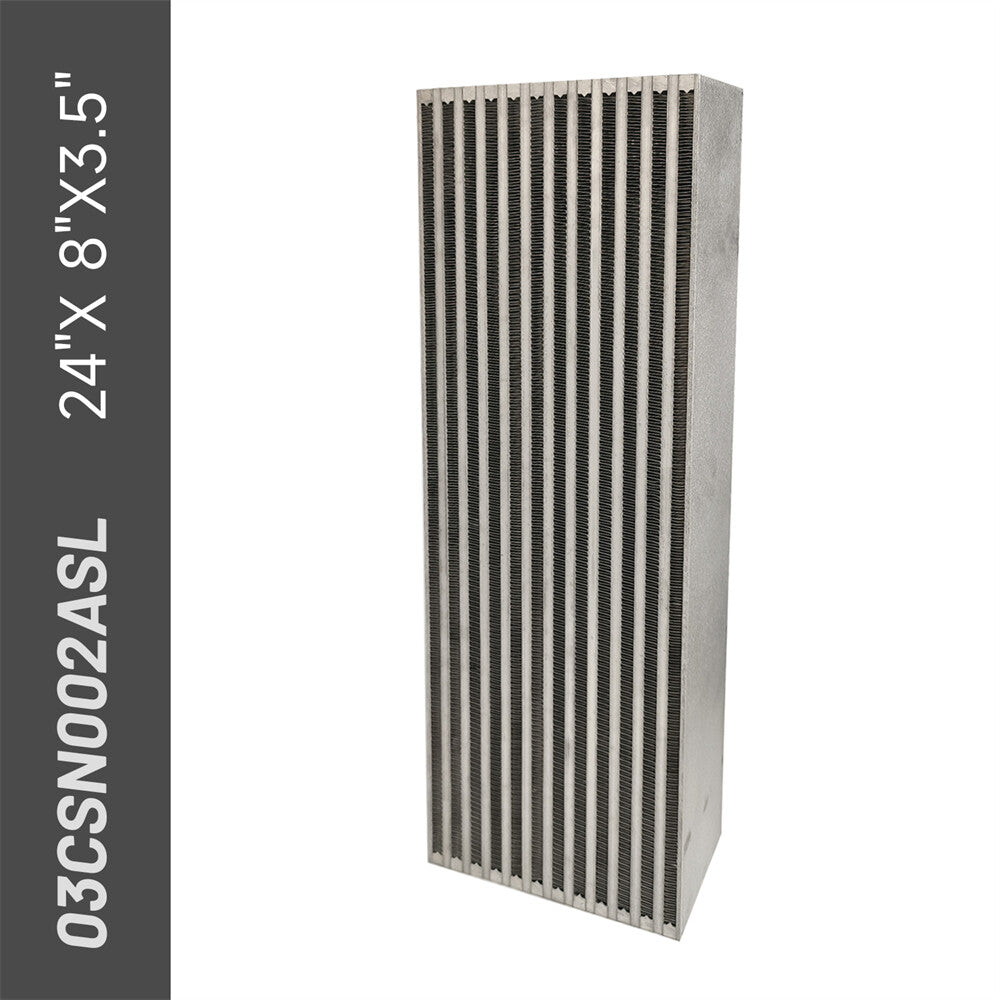 Universal Race High Performance Bar and Plate Air Intercooler Core 24X 8X3.5