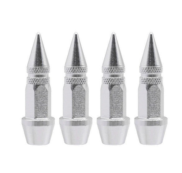 4-piece car tire valve cover rod air dust cover dustproof black stud for Jeep for Mini