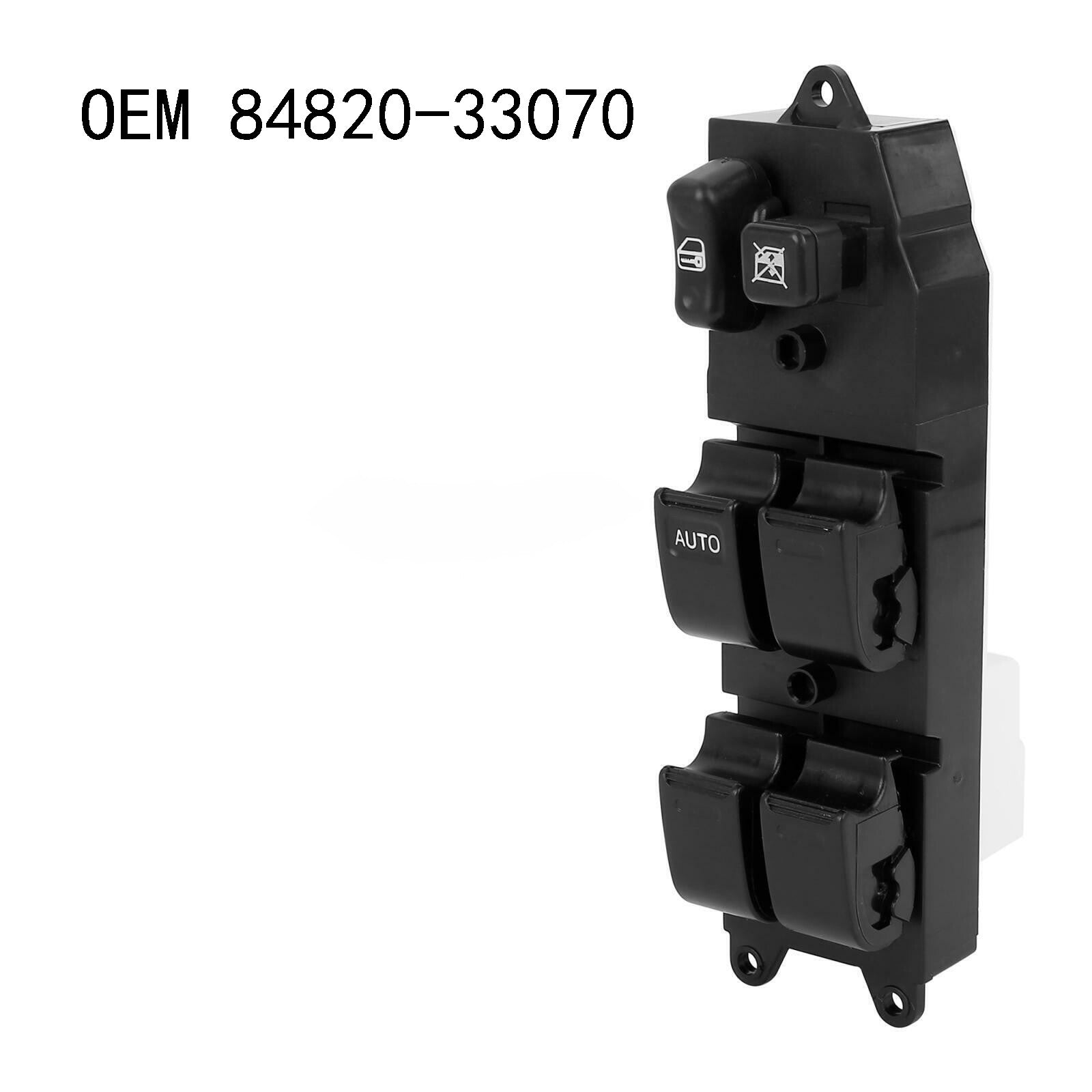 for Toyota for Camry 96-16 Master Window Switch Driver Side 8482033070 84820-33070