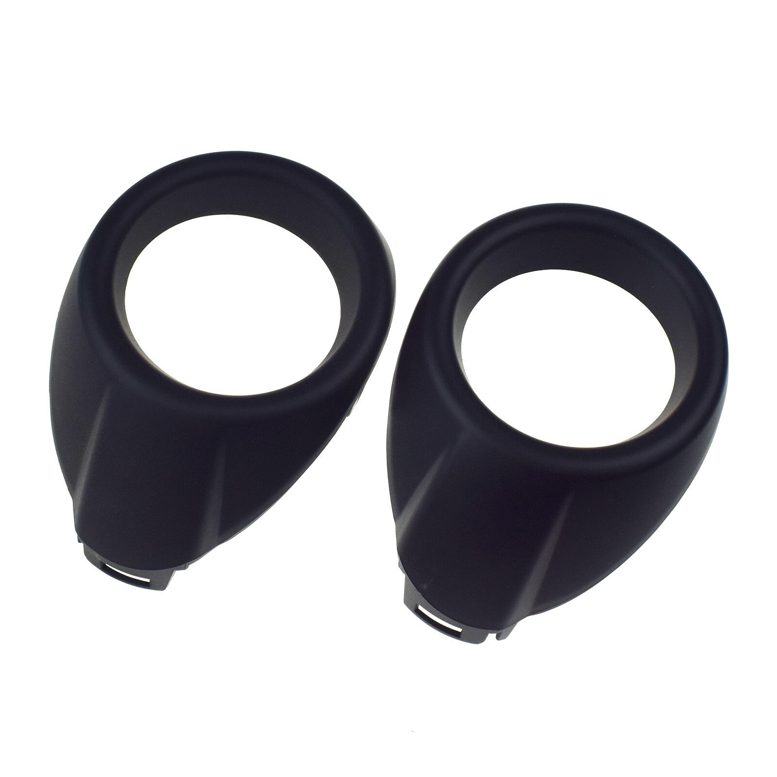 2Pcs Front Left + Right Bumper Fog Light Cover Bezels for Ford Focus 2012-2014