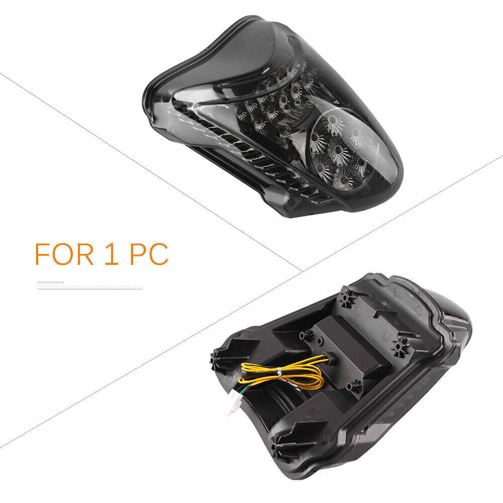 Set LED Taillight w/ Turn Signal Lamp Fits for Suzuki Hayabusa GSX1300R 08-13 Black