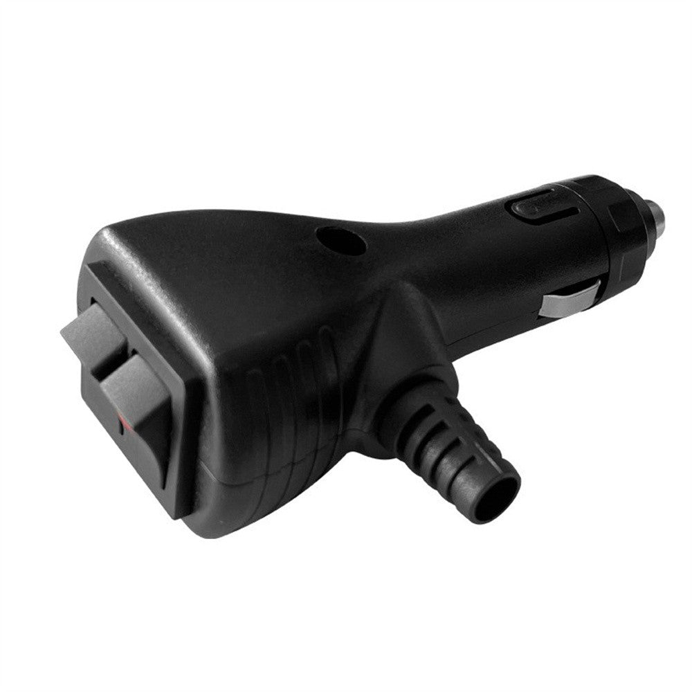 Car 12V DC 5A On Off Ground-Trigger Momentary Switch Cigarette Lighter Adapter