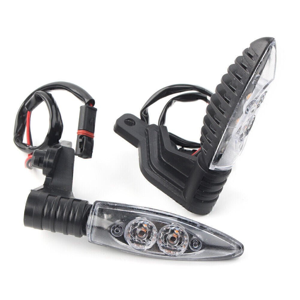 2x Fit for BMW F800 GS/R/S S100R HP4 LED Amber Rear Turn Signal Light Indicator Lamp
