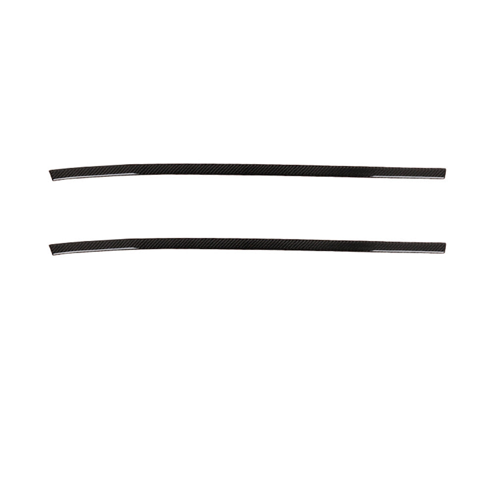2Pcs Carbon Fiber Side Car Roof Trim Strips for Toyota Supra GR A90 2020-2022