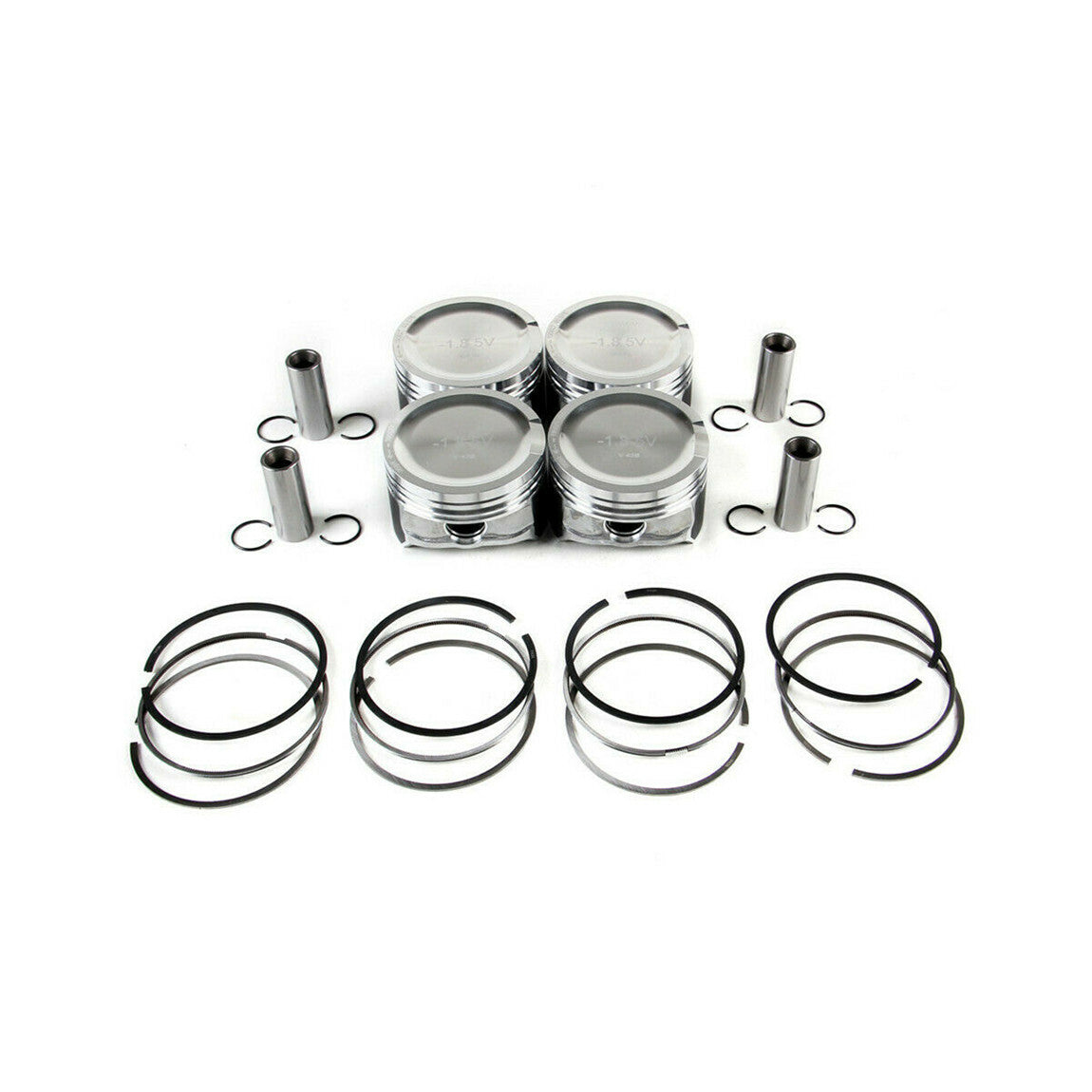 for Audi A4 for VW Beetle for Jetta for Golf GTI 1.8T 20V Engine Pistons / Pins STD 81mm 4x