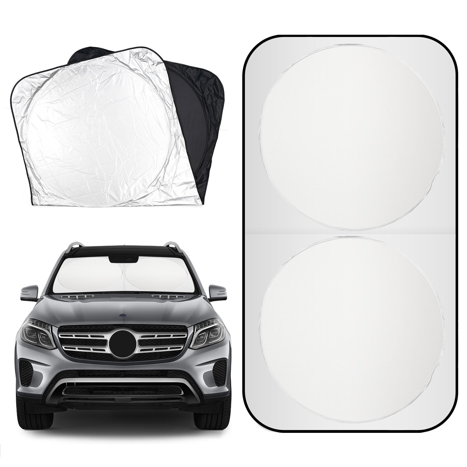 190x90cm Car Sun Shade UV Protect Window Sunshade Sun Visor Protection Films Van