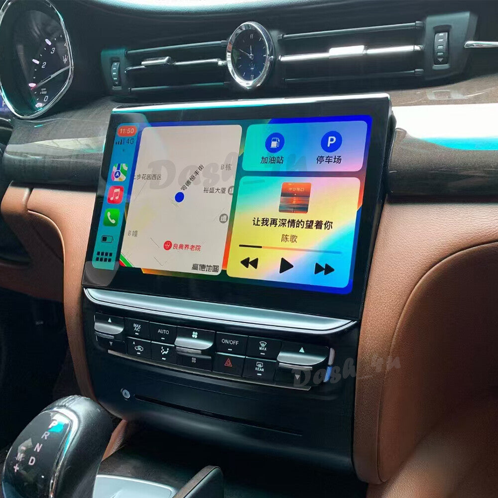 10 Android for Smart Radio Car-Play GPS Stereo for Maserati Quattroporte 2013-2017