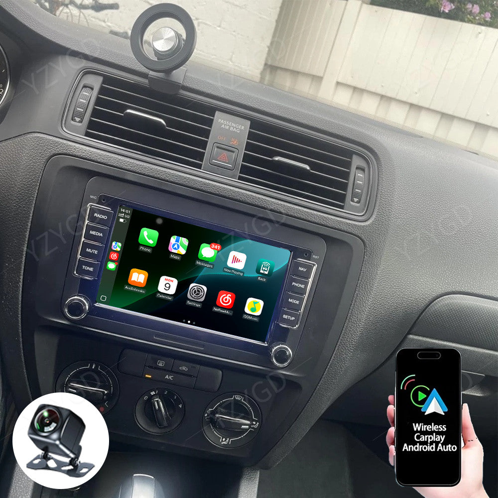 for VW for Volkswagen for Golf Stereo 7 Android Apple Carplay Car Radio GPS Navi Screen