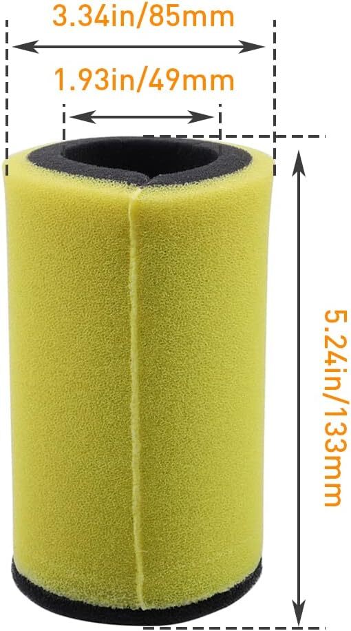 Air Filter for Yamaha Timberwolf 250 Big Bear 350 Kodiak 400 1YW-14451-00-00