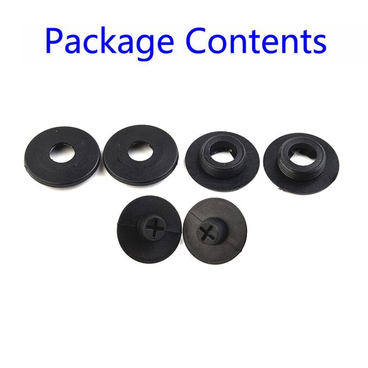 Car mat accessory clip set for fixed grip flooring, suitable for all car brands and models.