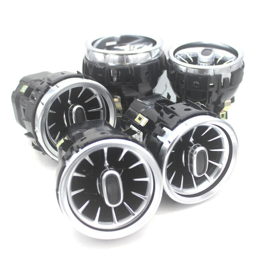 Set Front Dashboard Fresh Air Vent purifier for Mercedes W205 coupe c205 A205