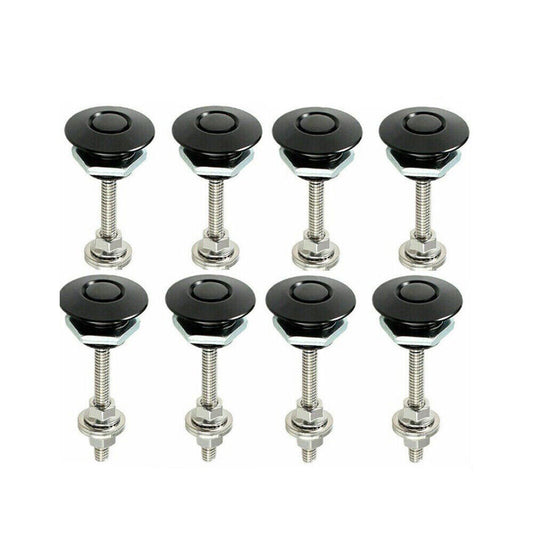 8¡ÁQuick Release Latch Lock Clip Push Button Bonnet Car Hood Pin Lock Clip Bumper