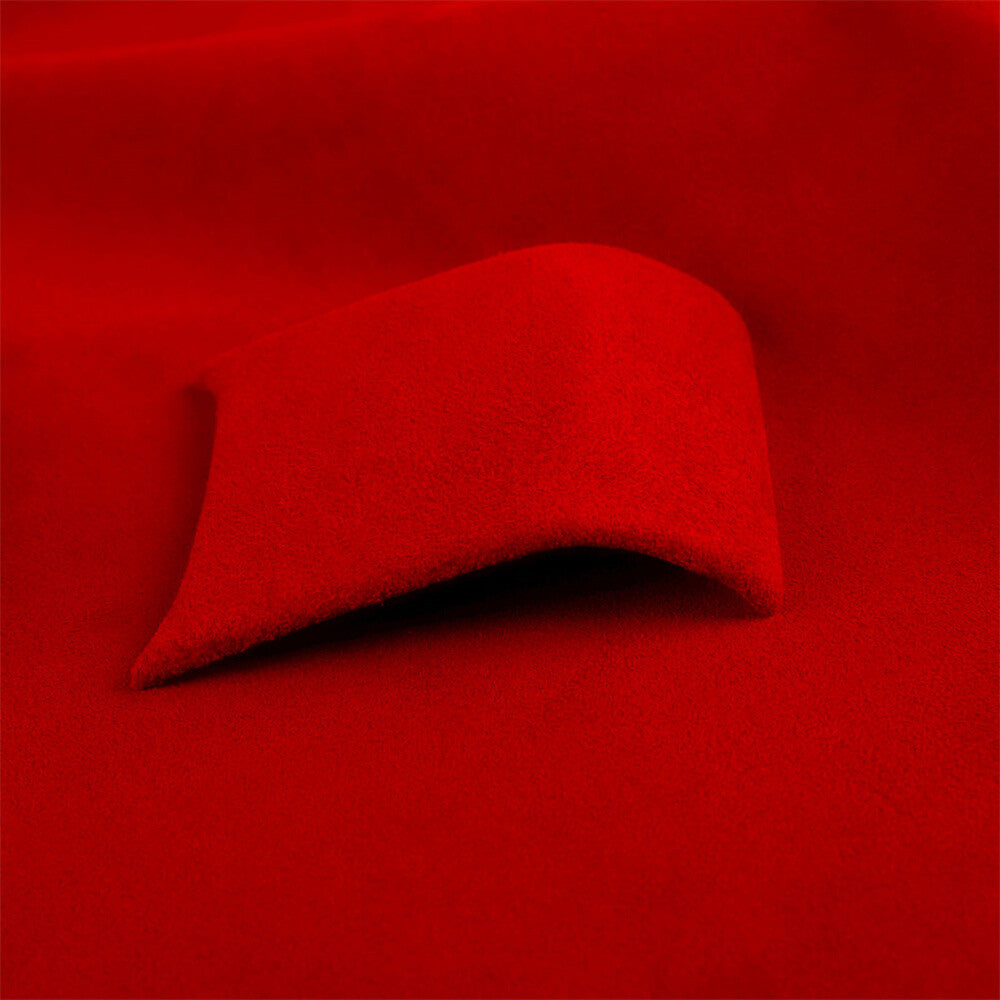 Suede Wine Red Console Gear Shift Lower Panel Cover for Honda for Civic 10th 2016-21