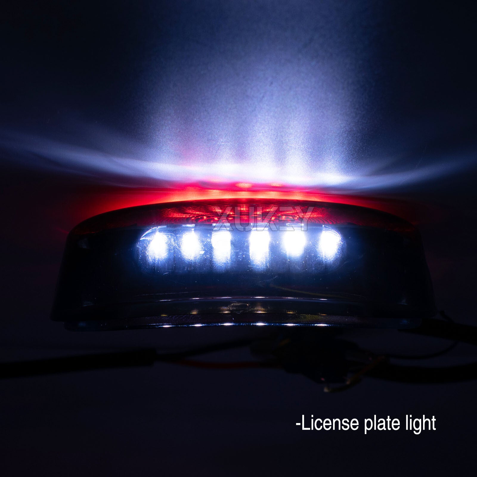 Smoked Motorcycle Rear Tail Brake Running Light for Harley Road King Electra FXR