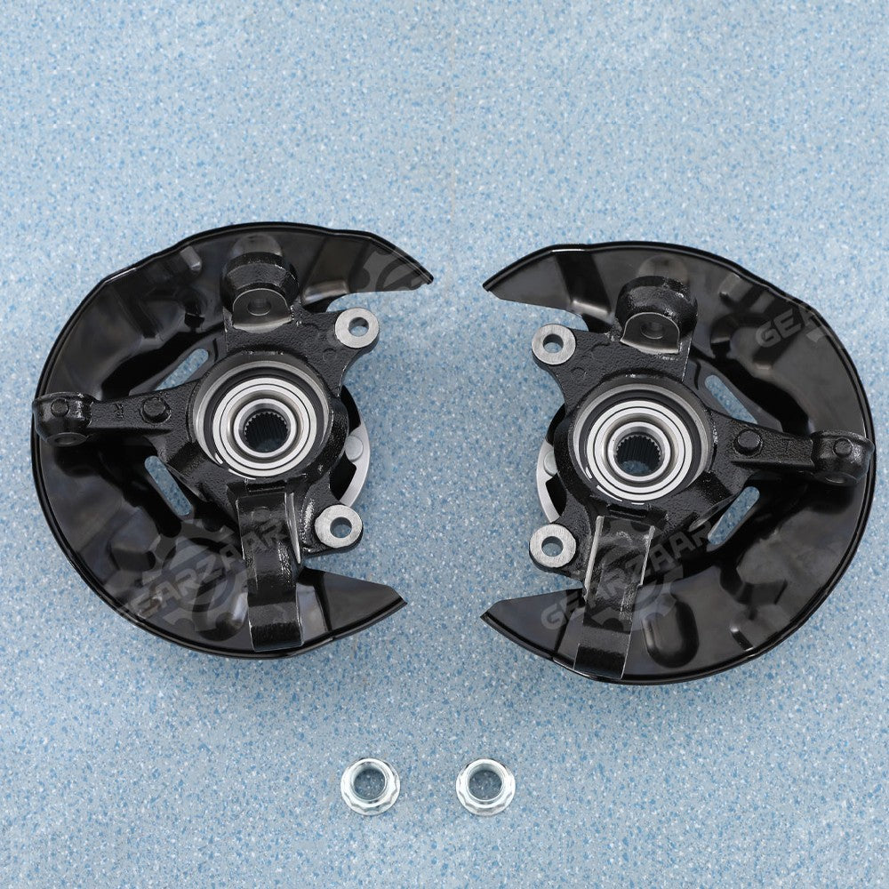 2pc Front Wheel Bearing Hub Knuckle Assembly For 2003-2008 for Toyota for Corolla null