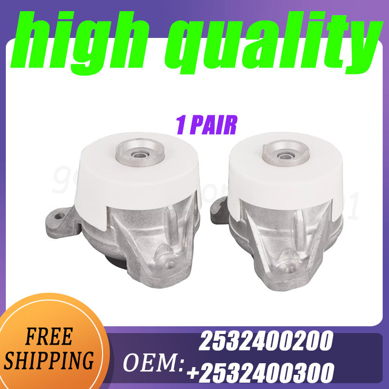 2532400200/300 2-Piece LR Engine Motor Mount for Mercedes-Benz C300 2.0L 15-18