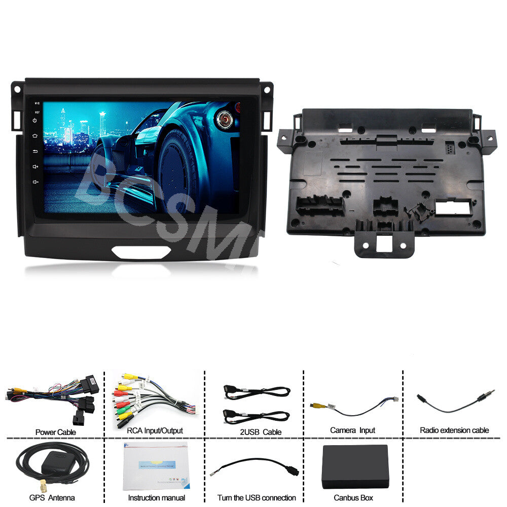 Car Stereo Radio Fit for Ford Ranger 2016-2019 Android 13 GPS Navi DAB+ 2G+32G