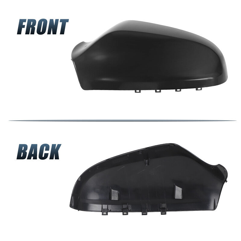 Door Wing Mirror Cover Cap Black Left Driver for Opel for Vauxhall Astra H 2004-2009