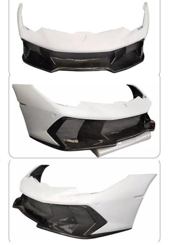 Replacement diffuser for Lamborghini LP580 LP610 carbon fiber front bumper