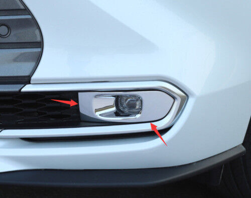 for Toyota for Sienna 2021-2024 Chrome ABS Exterior Front Fog Light Frame Trim Cover