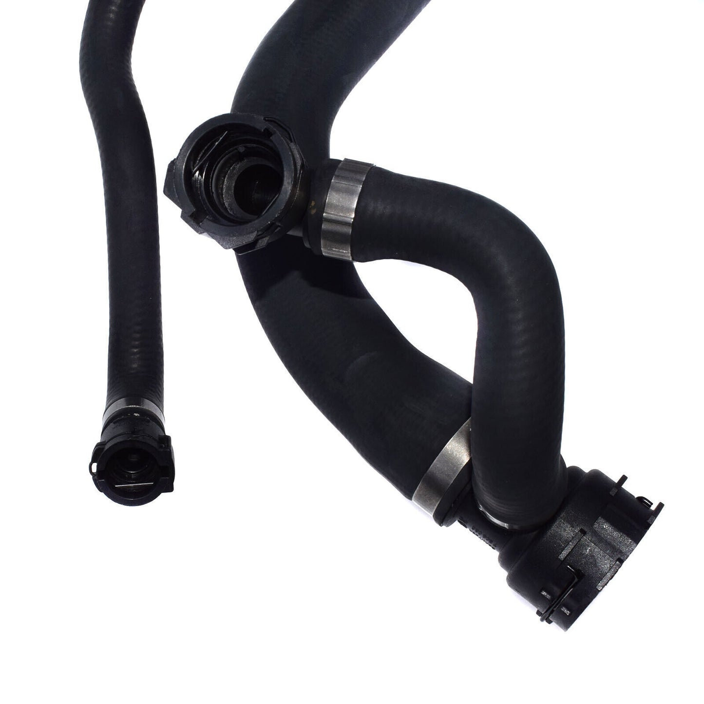 for BMW 545i 645Ci 2004-2005 4.4L Upper +Lower Radiator Water Pump Coolant Hose