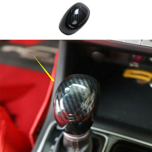 for Hyundai Sonata 2015-2019 Carbon ABS Inner Gear Shift Knob Molding Cover Cap
