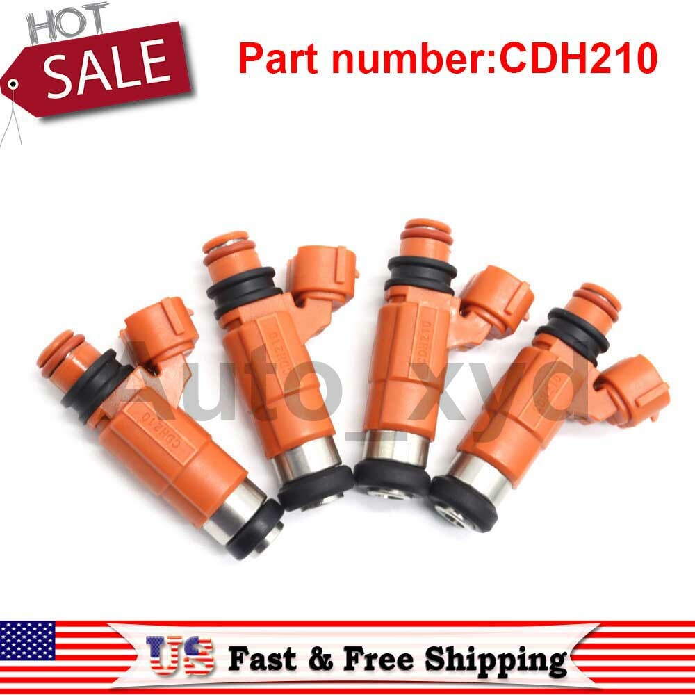 4-pack fuel injectors INP771 CDH210 for Yamaha outboard motors/ for Mitsubishi Eclipse for Dodge