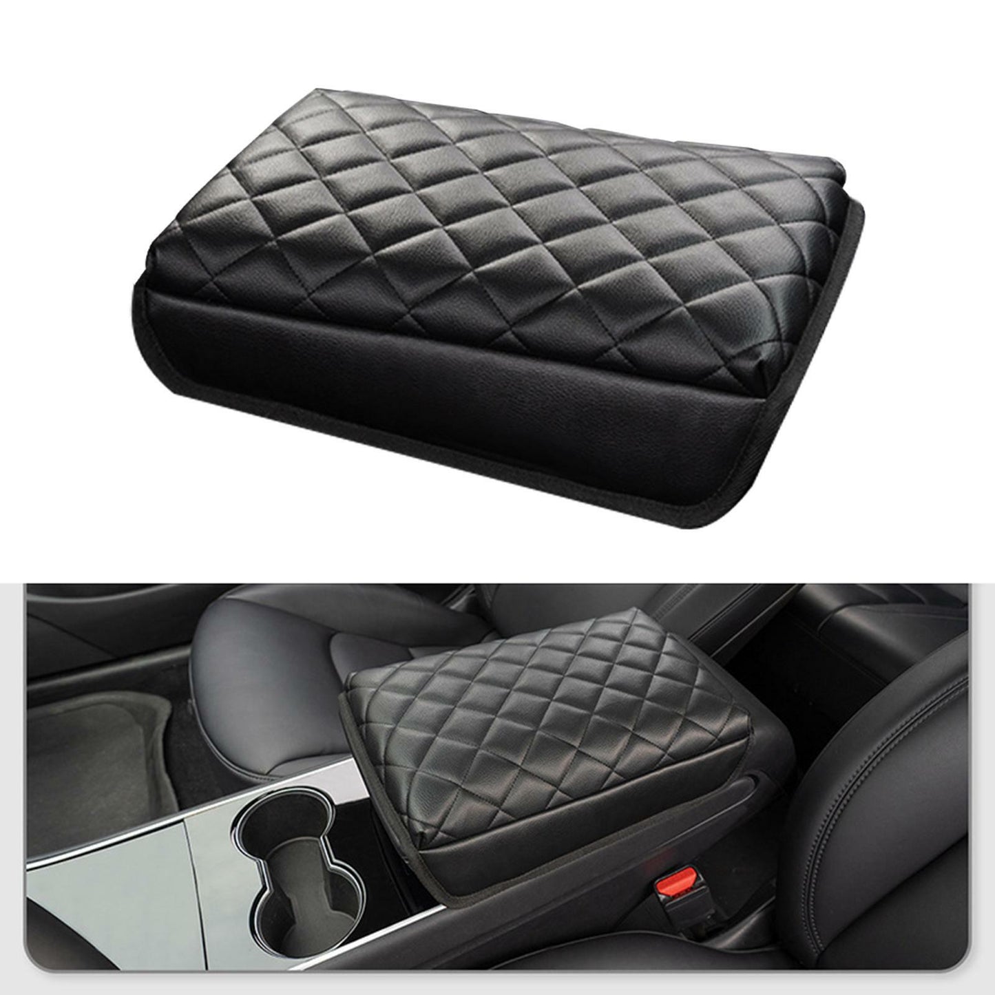 Armrest center console cushion cover/backrest accessory suitable for Tesla Model 3 Y