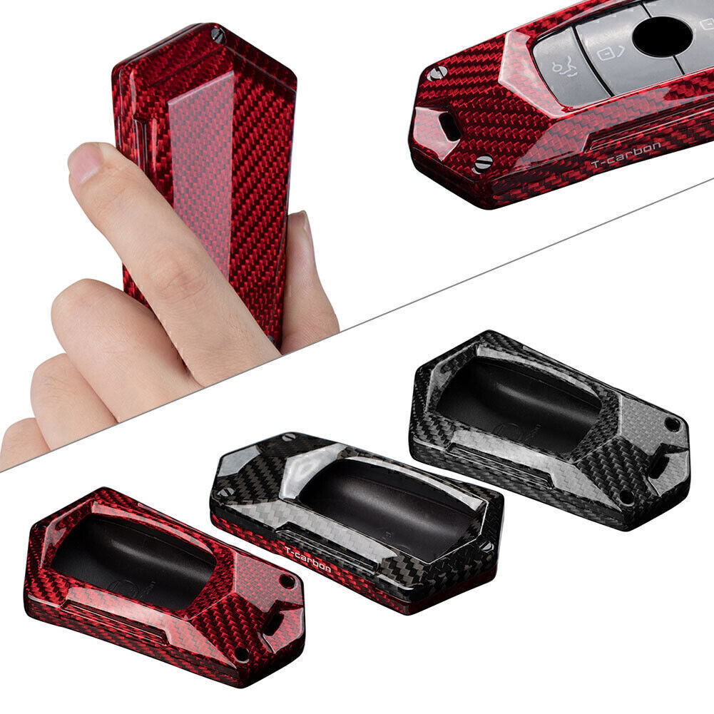 Carbon fiber keychain case/protective cover for Mercedes-Benz for ES -Class W213 E200