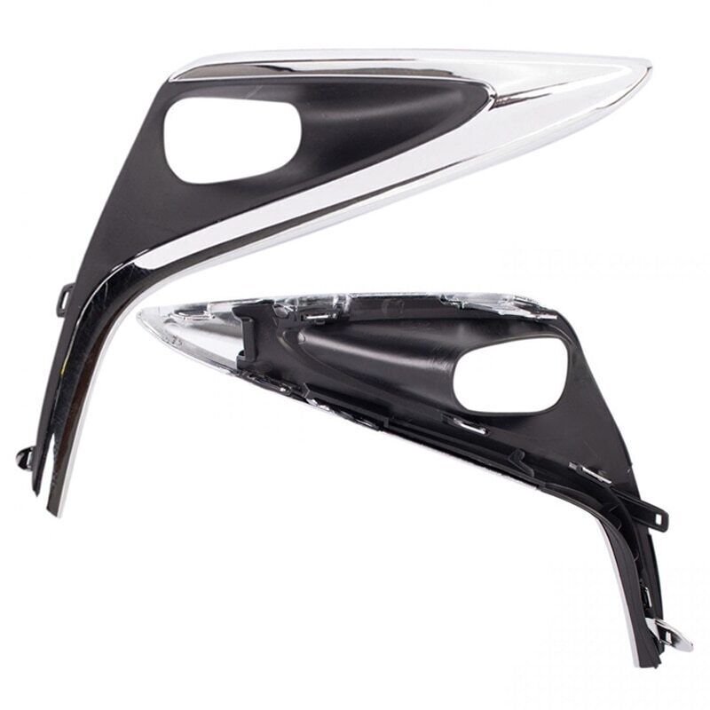 Right front fog light bezel cover for Lexus ES300h ES350 2016 2017 ABS