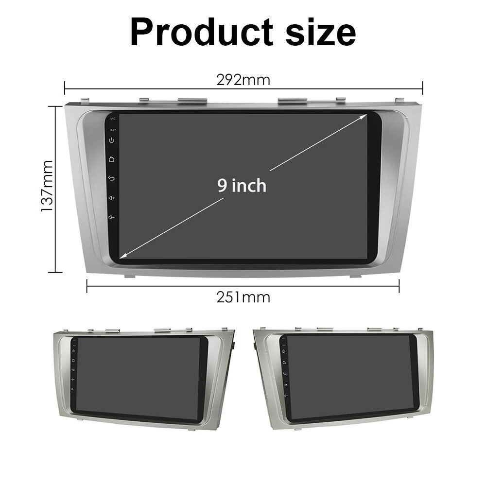 for Toyota for Camry 2007-2011 Aurion 2006 -2011 Android Car Radio GPS Player Screen