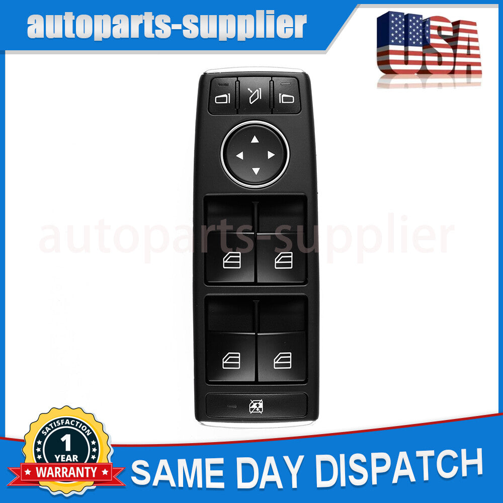 Electric window switch A2128208310 is suitable for Mercedes-Benz W204, W212, E350, E400, E550, C300, etc.