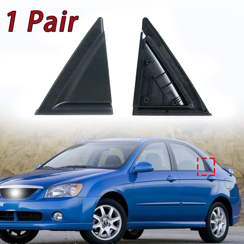 Left and right sides are suitable for 2004-2009 for Kia Spectra rear door Delta molding.
