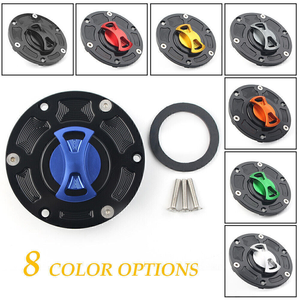 for Kawasaki 250R EX250 2008-2012 EX300 2013 2014 Fuel Gas Tank Cap Cover