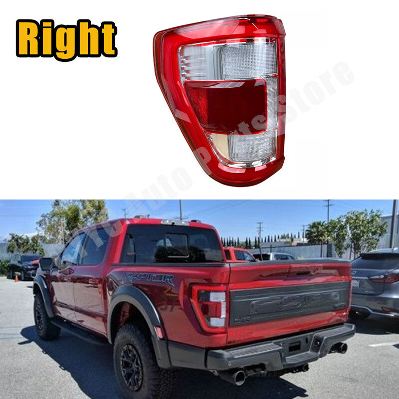 Left LED Tail Light Lamp w/ Blind Spot Driver Side For 2021-2023 for Ford F-150 F150