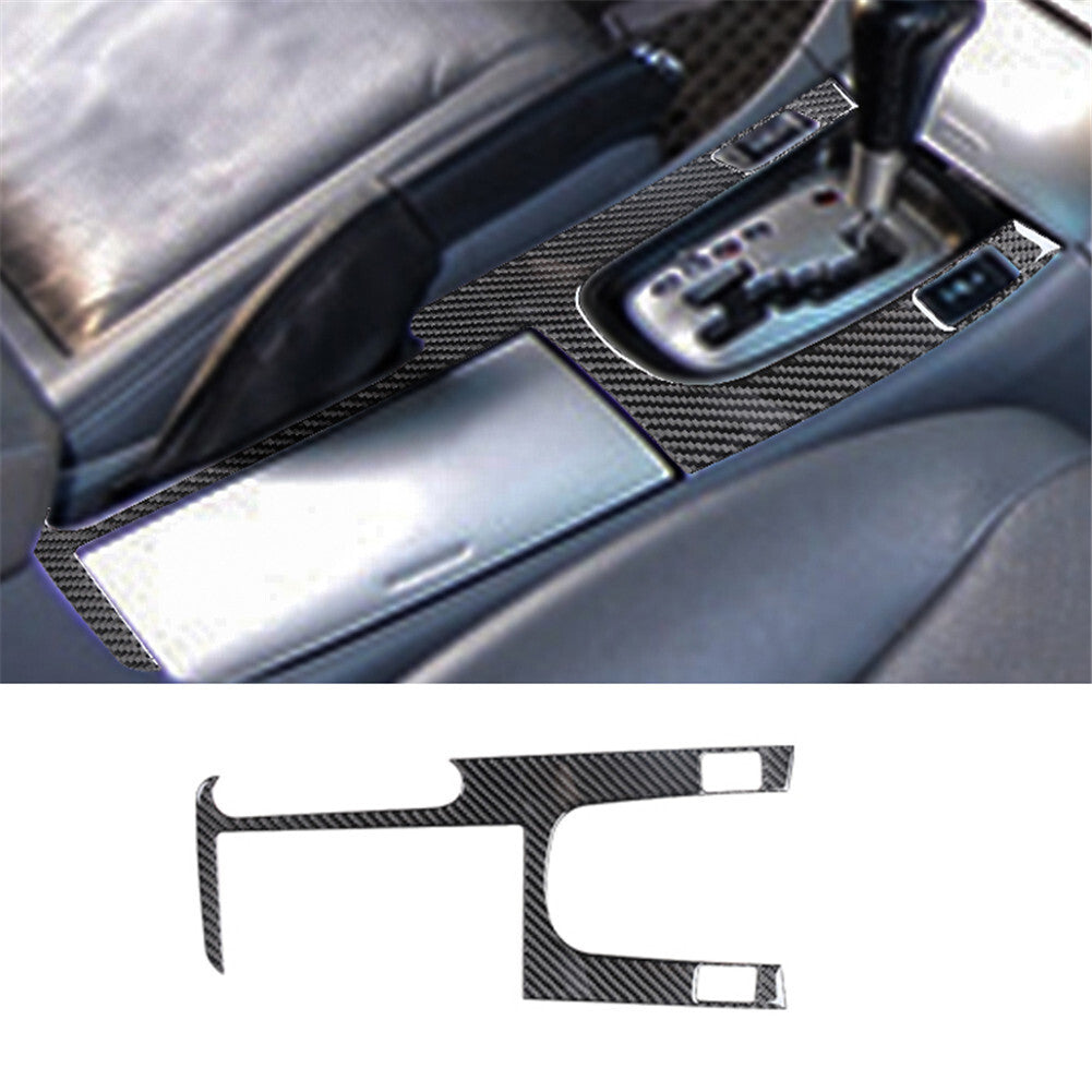 Central Gear Shifter Trim Panel Interior Carbon Fiber for Acura TSX 2003-2008