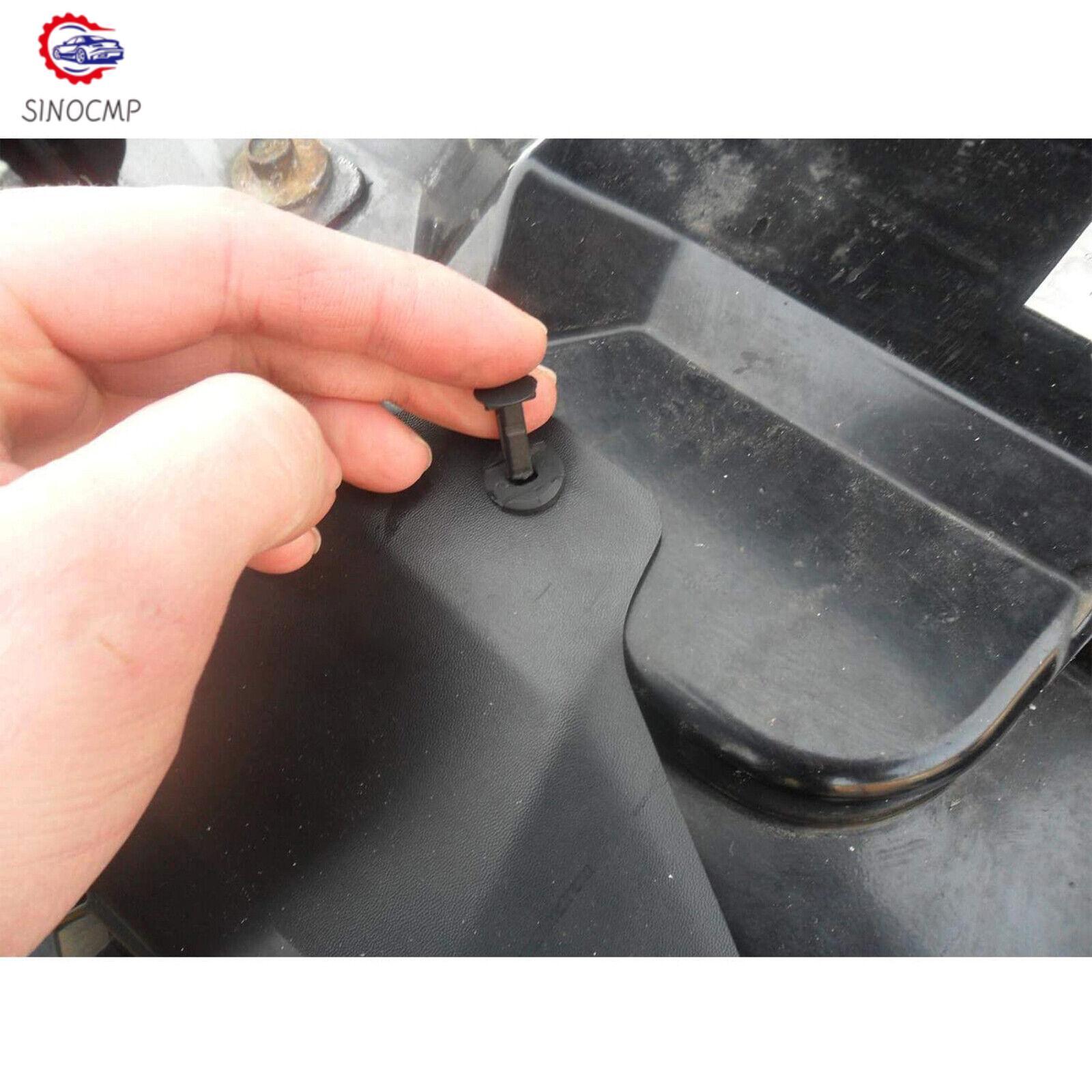 100PCS 8mm Bumper Clips Retainer Auto Car Plastic Rivets Fastener Fender Push