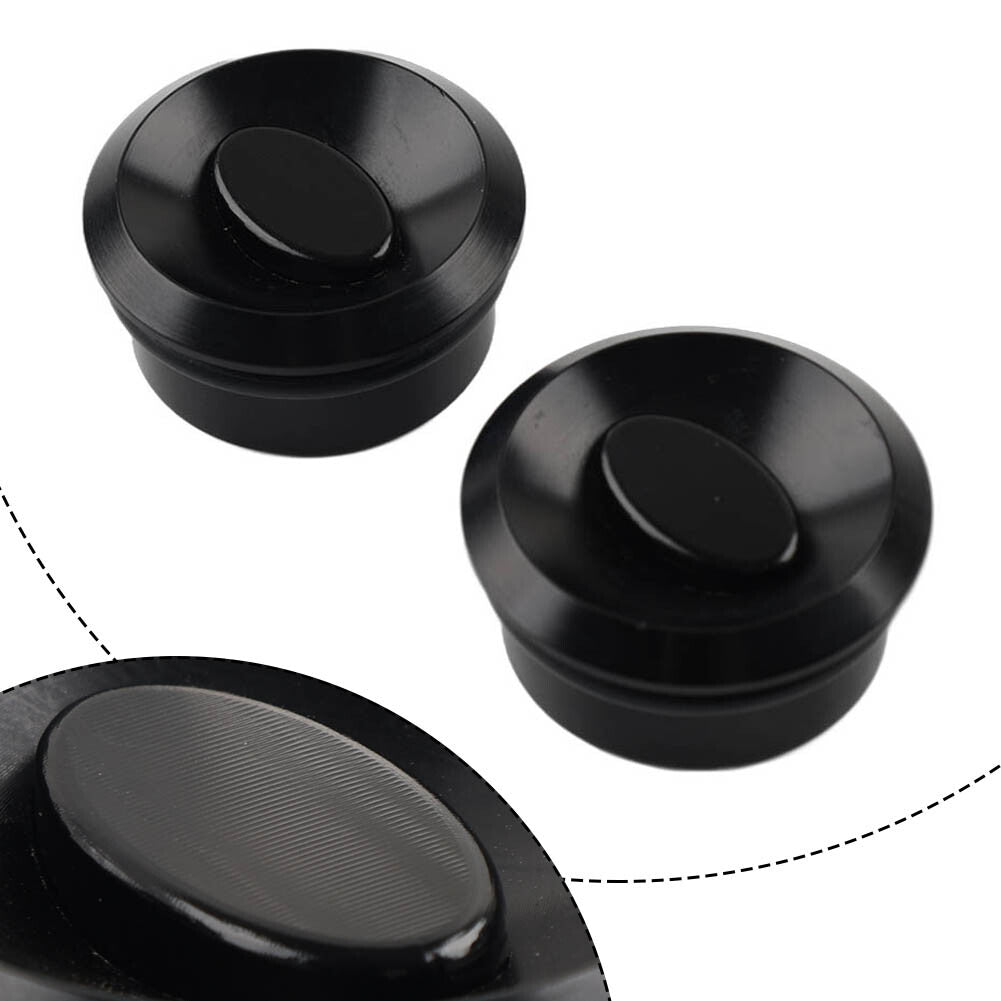 CNC Swing Arm Pivot Caps Frame Cap Plugs Black for Honda CB 150 250 300 R