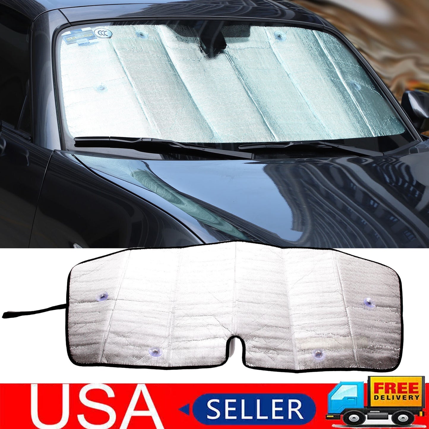 Front windshield sunshade/heat shield suitable for Mazda Miata MX-5 2016-2022