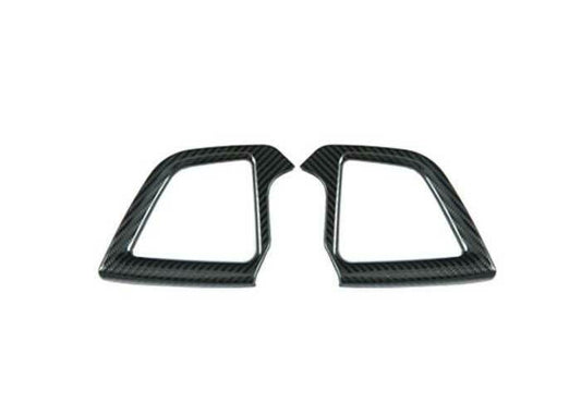 for Cadillac CT5 2020-2023 Carbon Fiber Steel Upper Air Outlet Vent Cover Trim