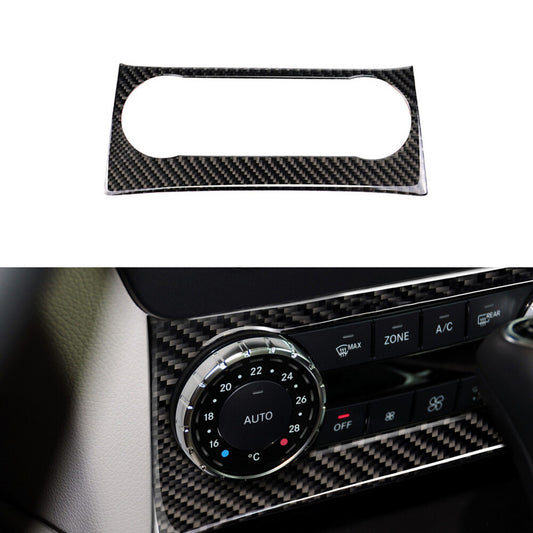 Carbon Fiber Air Conditioning Control Panel for Benz 2011-2013 C-Class W204