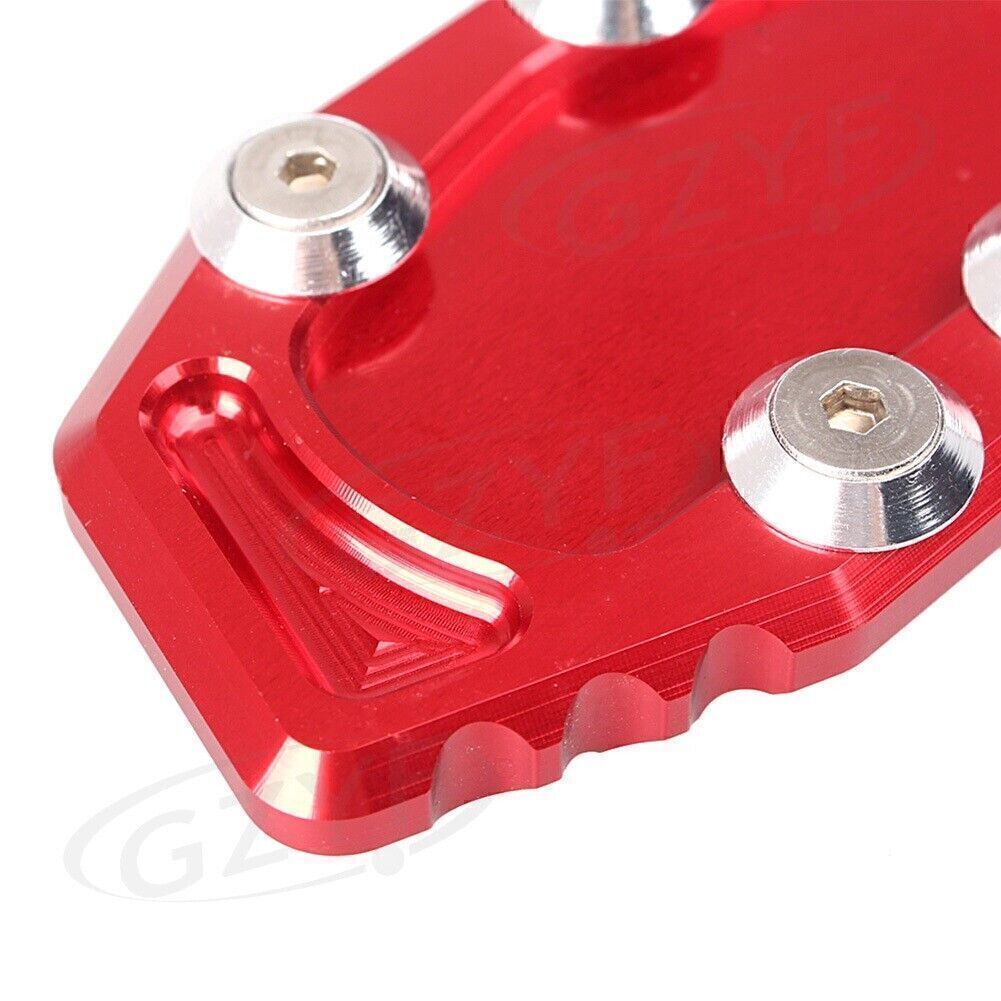 Fit for YAMAHA R25 R3 CNC Kickstand Side Stand Foot Extension Pad Enlarger Plate UK